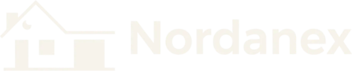 Nordanex logotyp, sajt byggd av Zelius