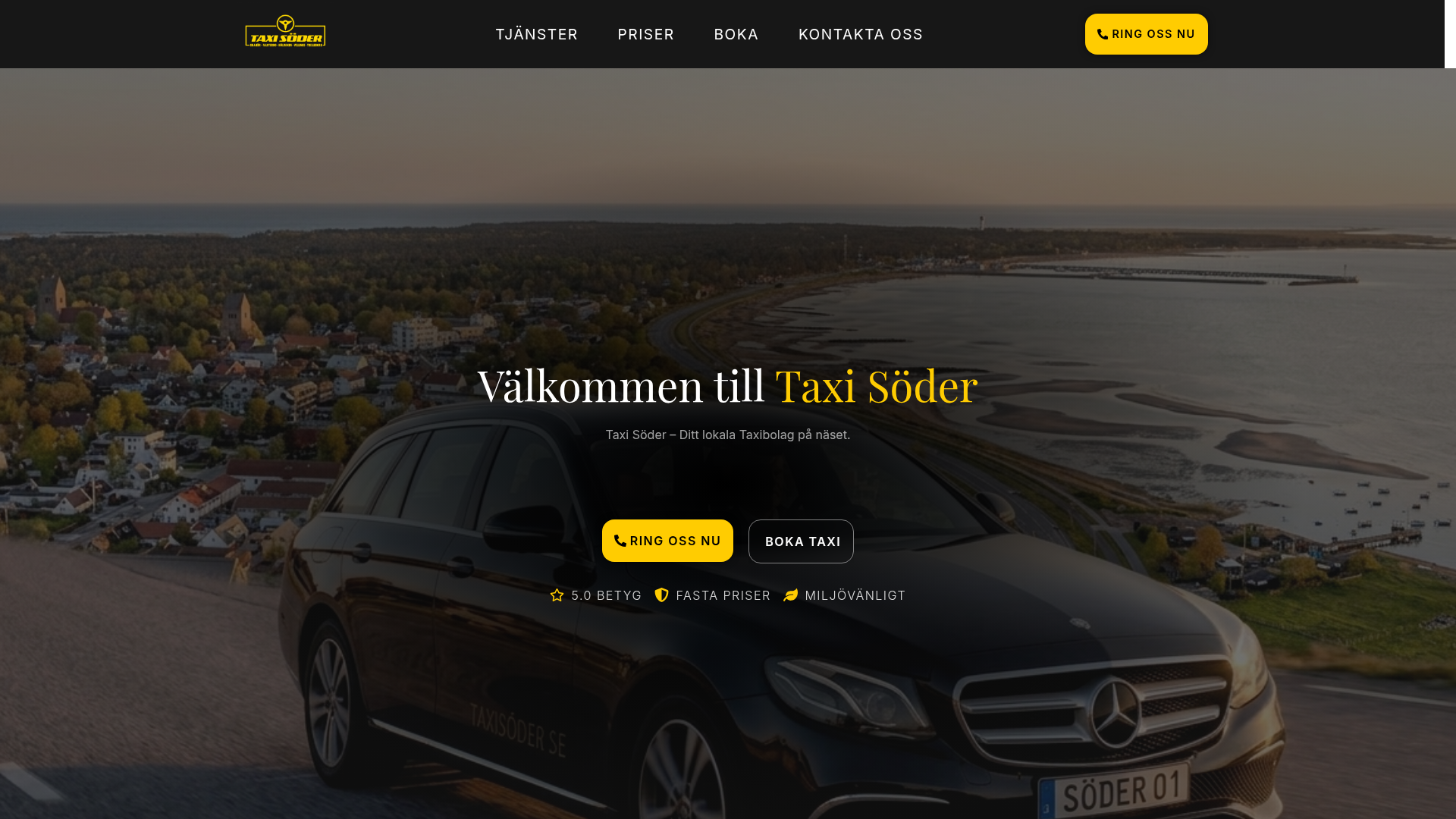 Case: Taxi Söder — Transport, Malmö