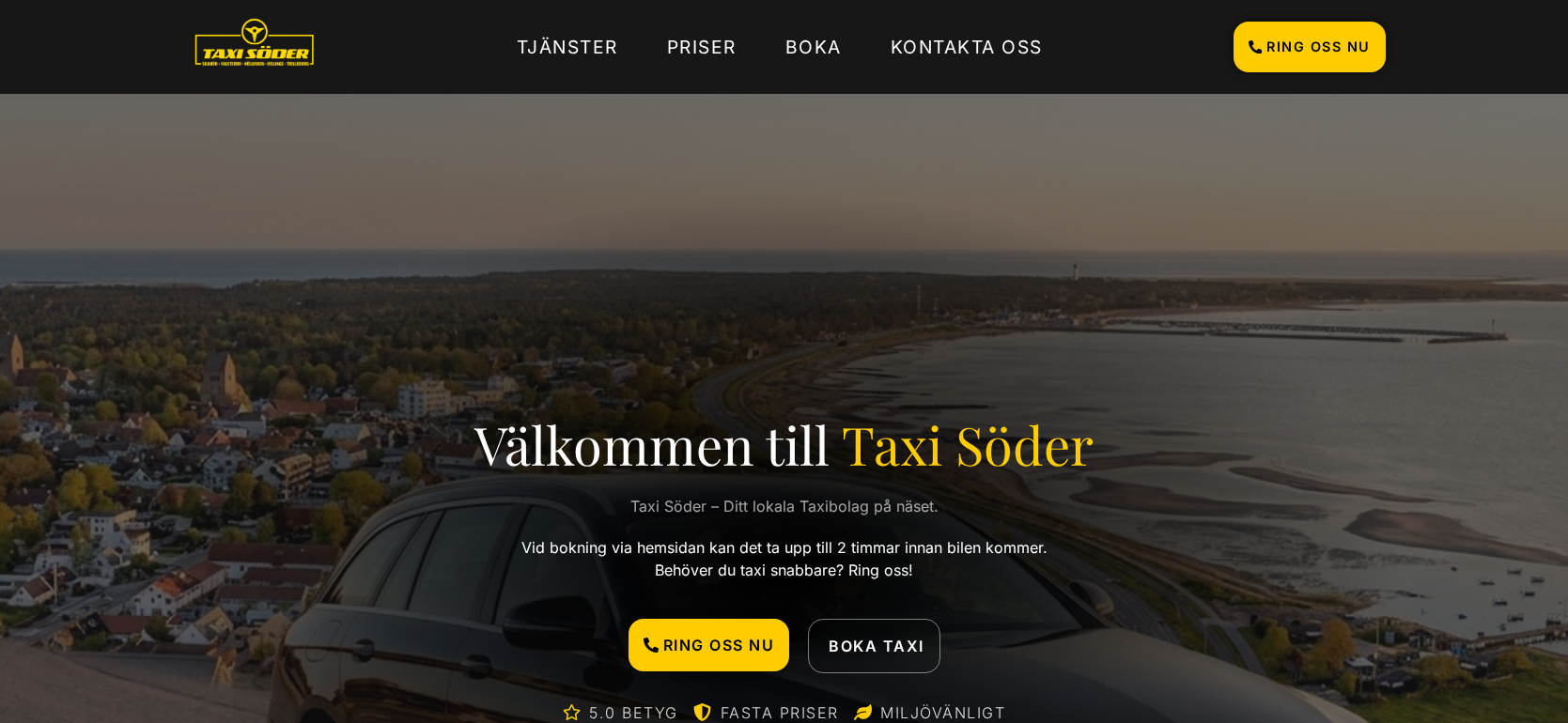 Taxi Söder, case från Zelius