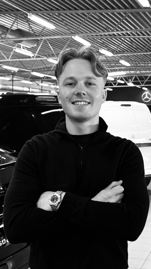 Porträtt av Theo Glanezelius, grundare & strategi på Zelius
